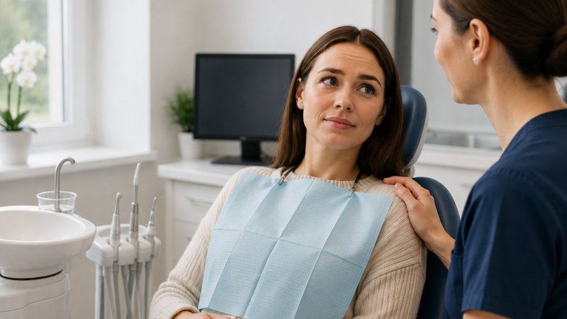 Tannbehandlingsangst – engstelig pasient hos tannlege Dentix Tannhelse Nesodden